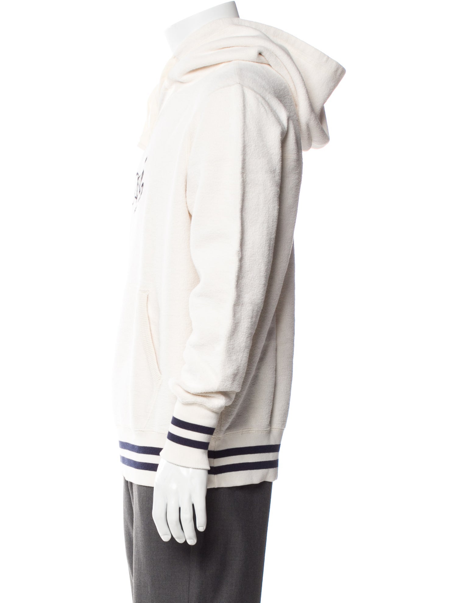 Aimé Leon Dore Striped Crew Neck Hoodie