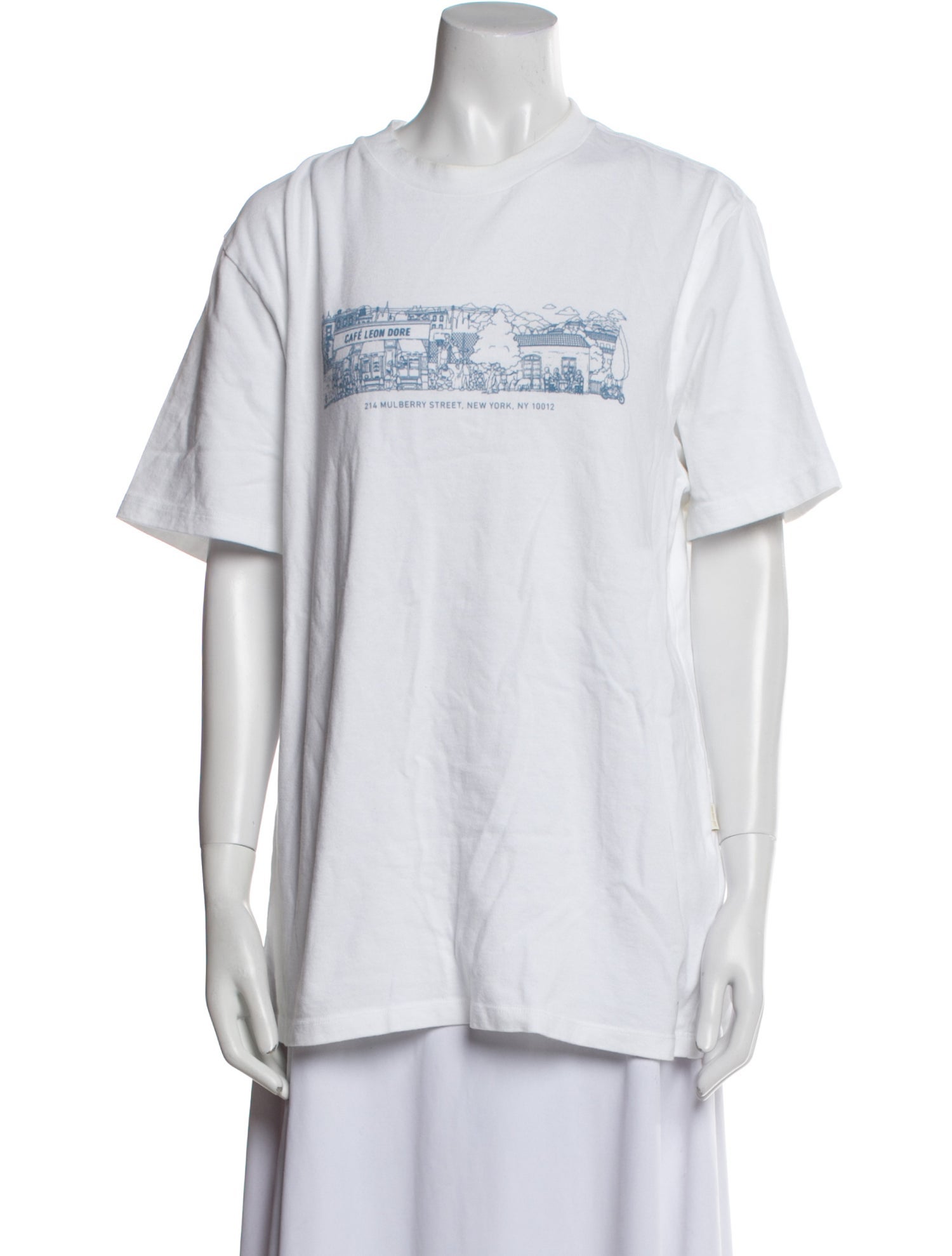 Aimé Leon Dore Graphic Print Crew Neck T-Shirt