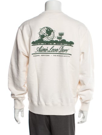 Aimé Leon Dore Graphic Print Crew Neck Sweatshirt