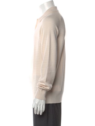 Aimé Leon Dore Merino Wool Collar Polo Sweater
