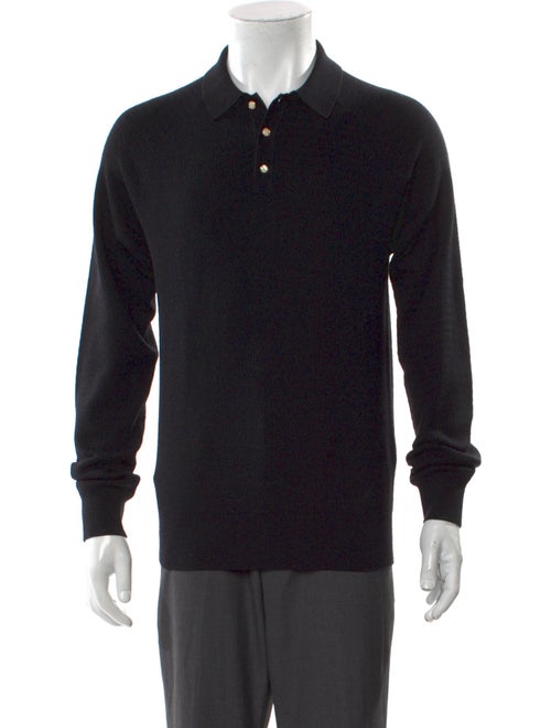 Aimé Leon Dore Merino Wool Collar Polo Sweater