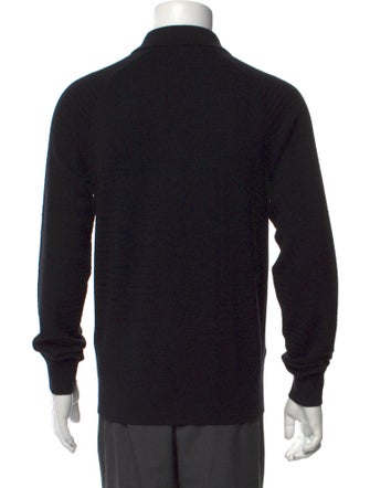 Aimé Leon Dore Merino Wool Collar Polo Sweater