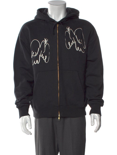 Aimé Leon Dore Graphic Print Crew Neck Hoodie