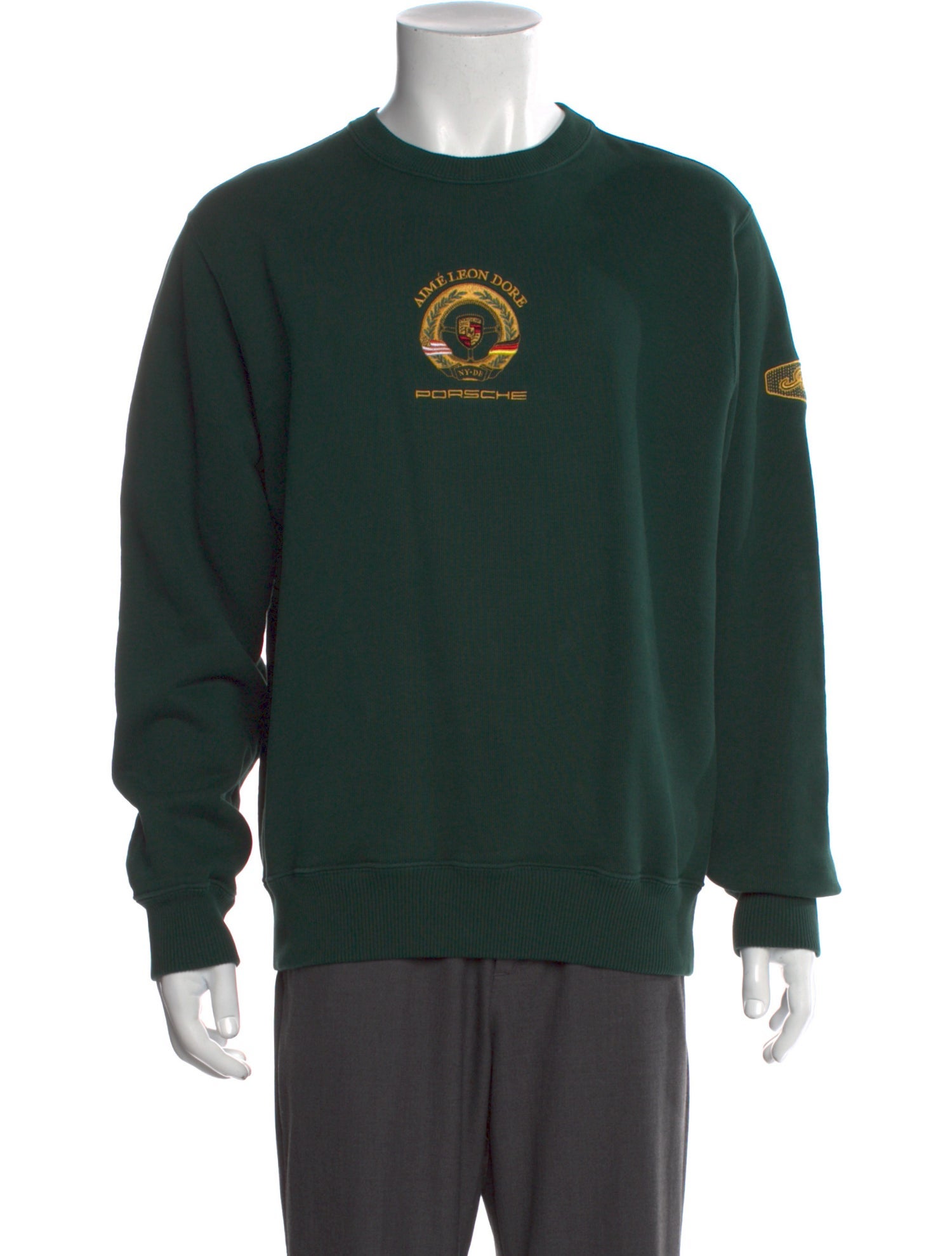 Aimé Leon Dore Graphic Print Crew Neck Sweatshirt