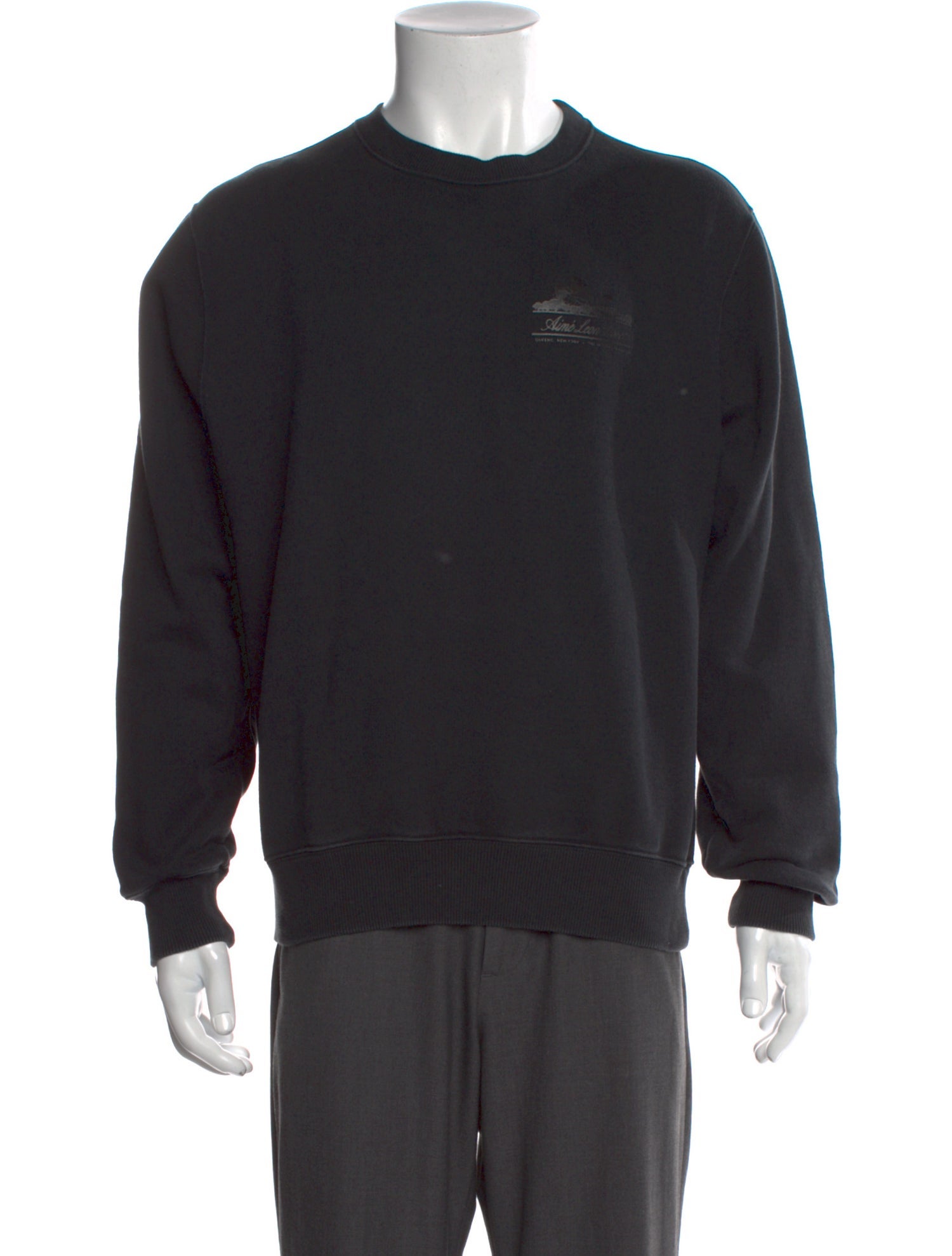 Aimé Leon Dore Graphic Print Crew Neck Sweatshirt