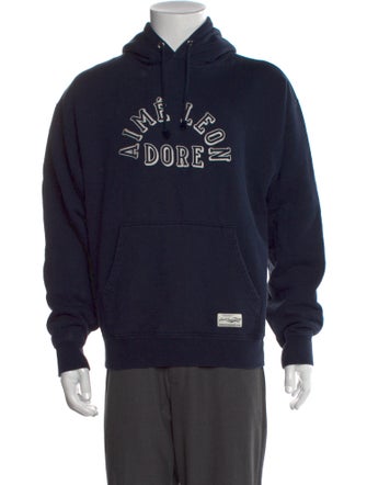 Aimé Leon Dore Graphic Print Crew Neck Hoodie