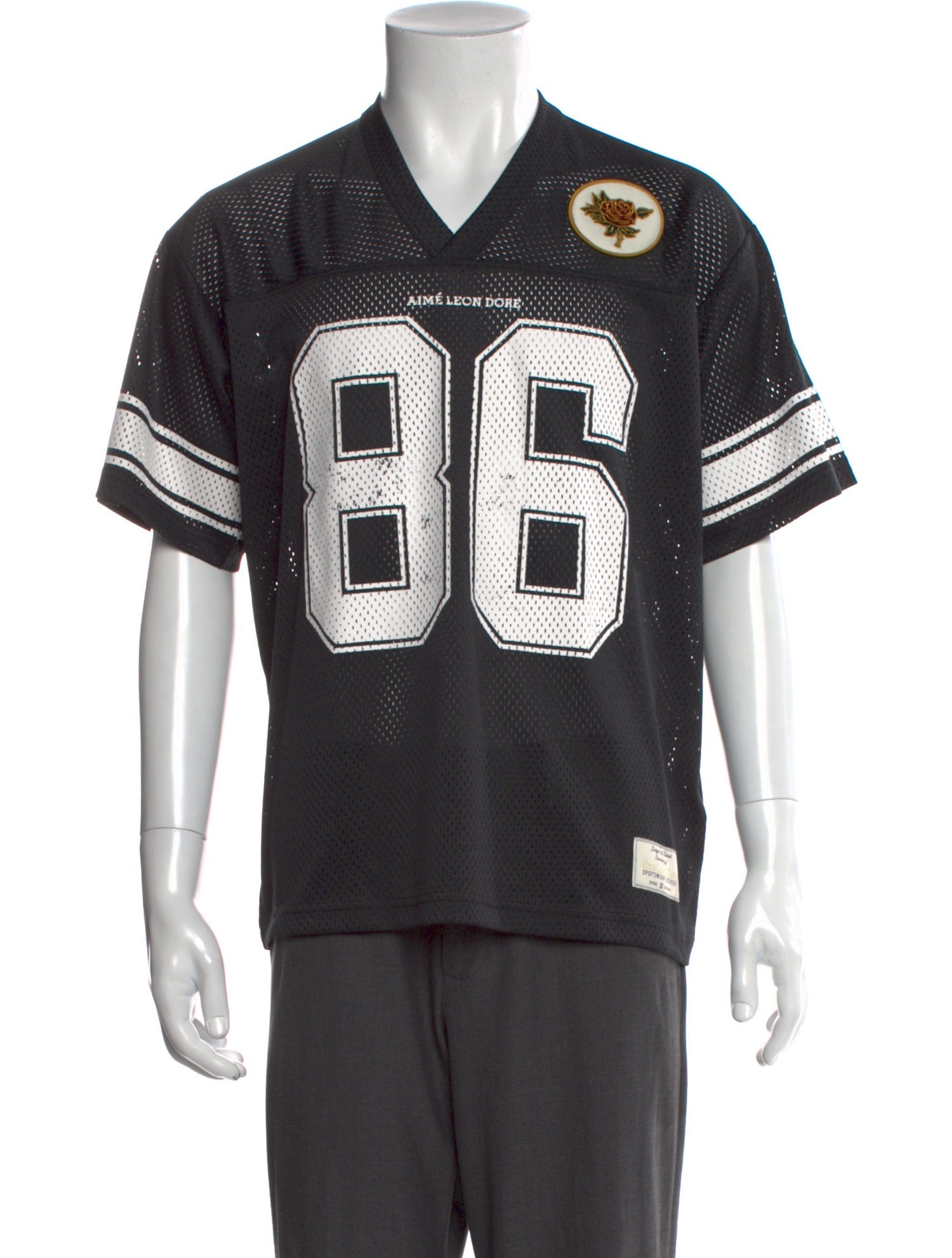 Aimé Leon Dore Printed V-Neck T-Shirt