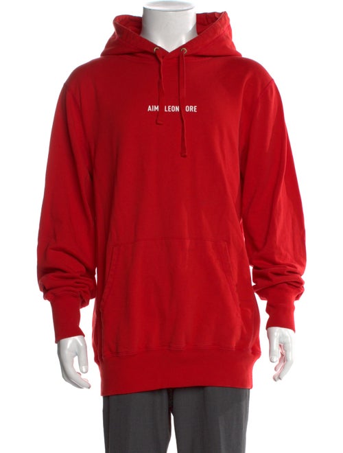 Aimé Leon Dore Graphic Print Mock Neck Hoodie