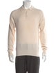 Aimé Leon Dore Merino Wool Mock Neck Polo Sweater