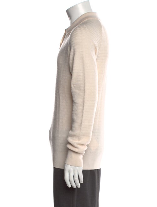 Aimé Leon Dore Merino Wool Mock Neck Polo Sweater
