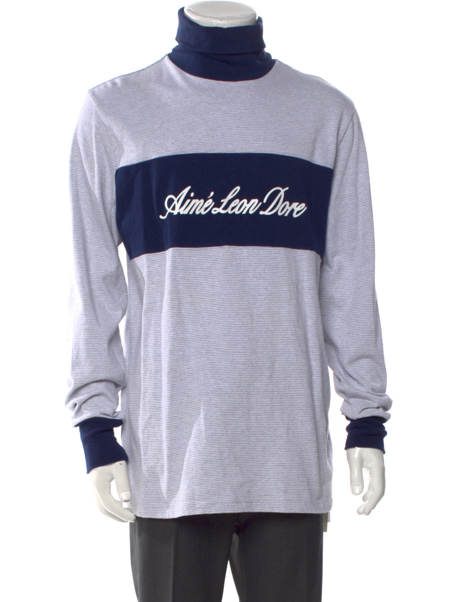 Aimé Leon Dore Graphic Print Turtleneck Pullover