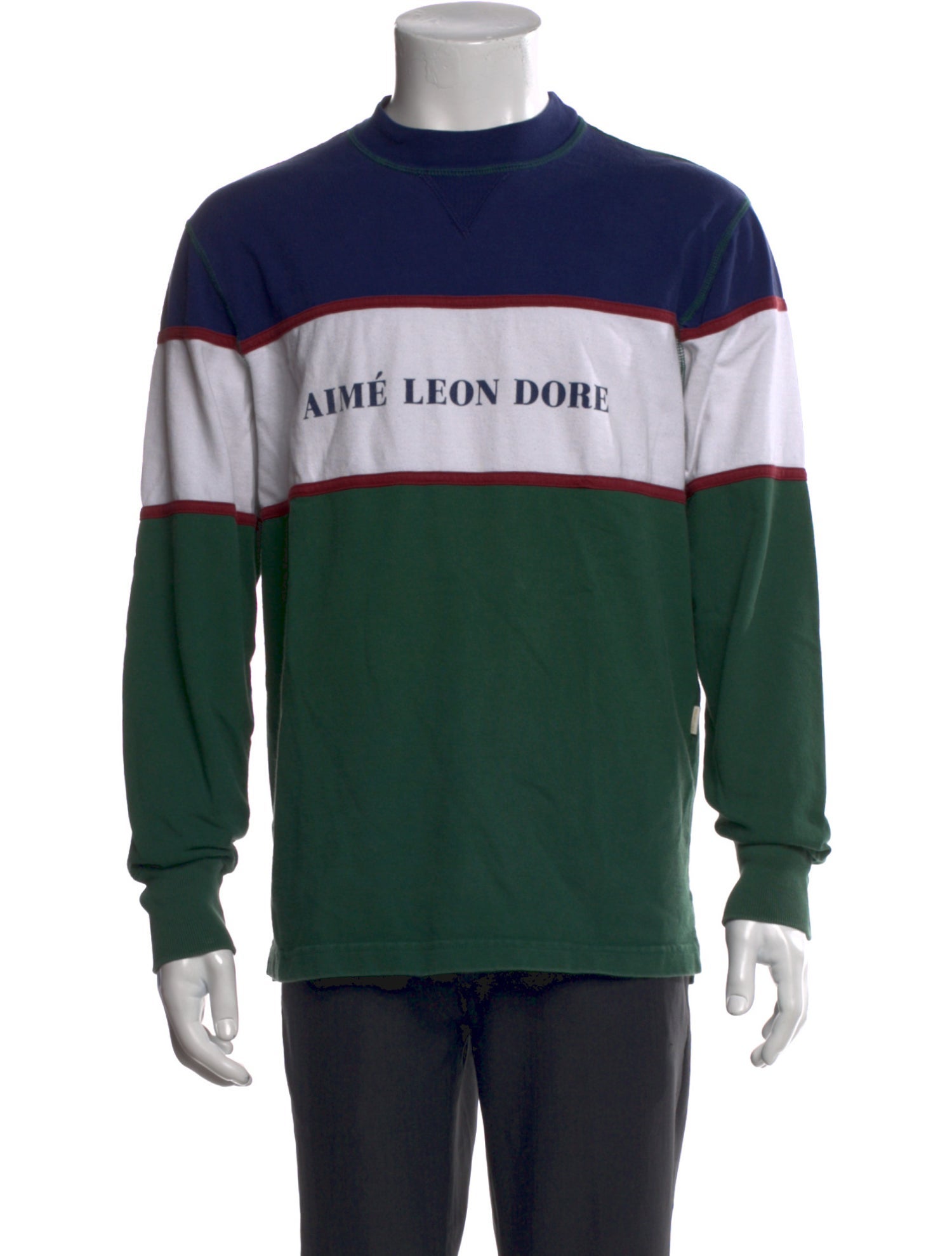 Aimé Leon Dore 2018 Colorblock Pattern Henley