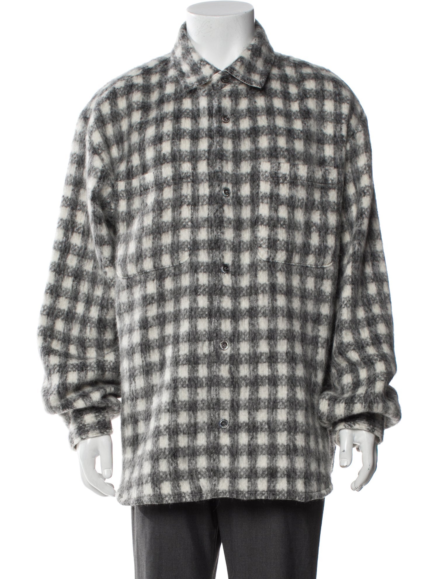 Aimé Leon Dore Plaid Print Jacket