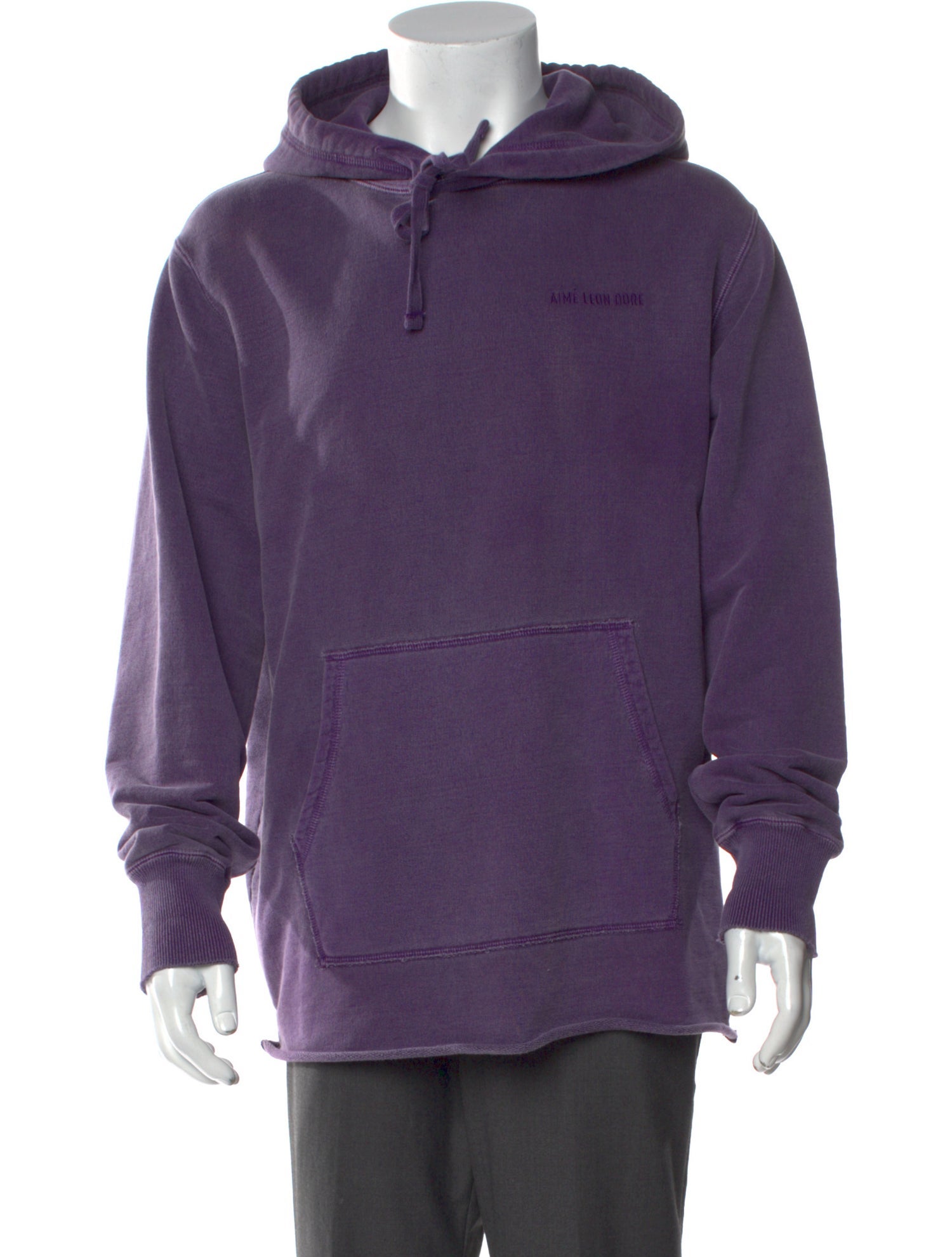 Aimé Leon Dore V-Neck Long Sleeve Hoodie