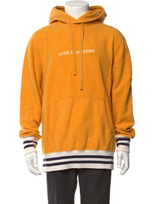 Aimé Leon Dore Striped Crew Neck Hoodie