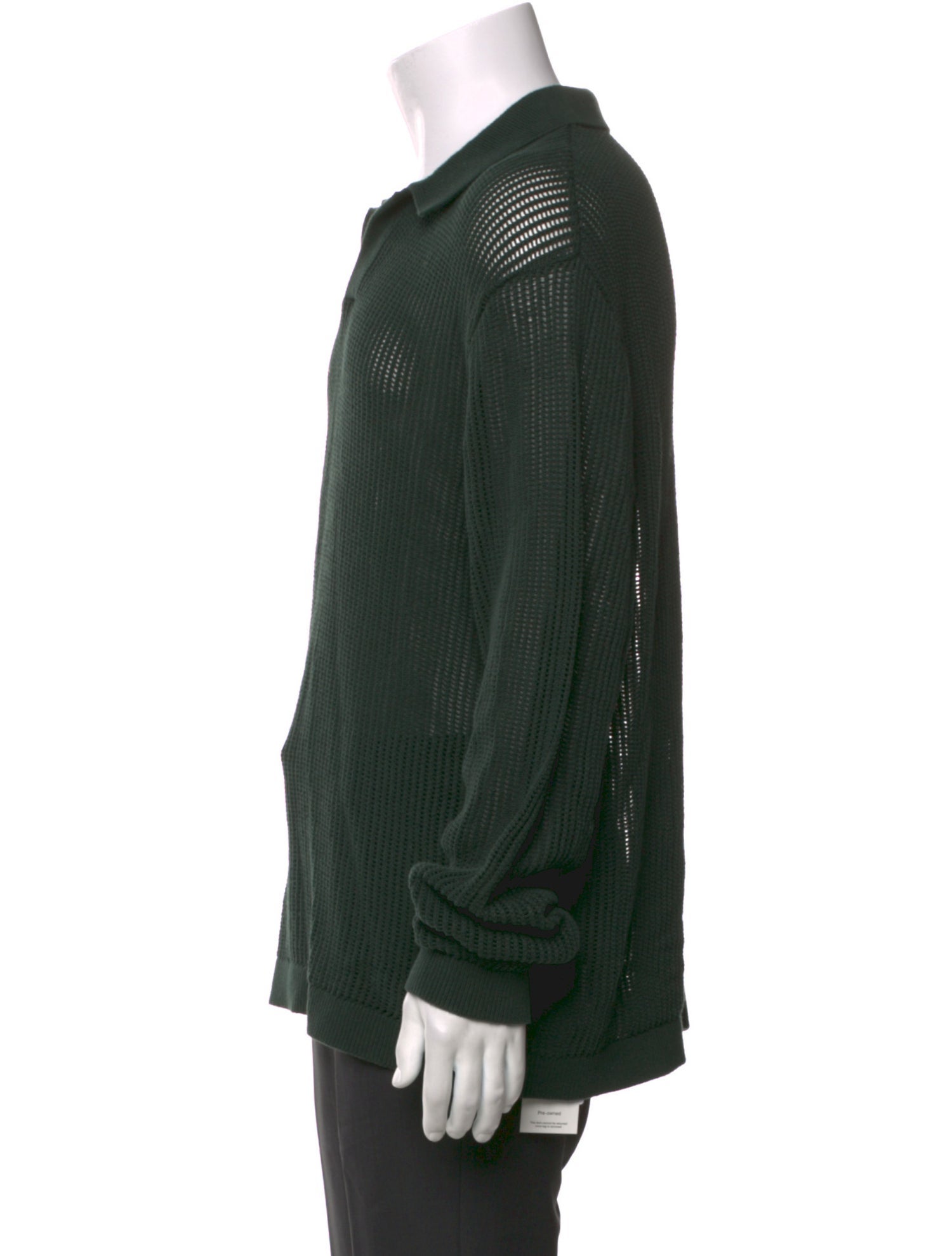 Aimé Leon Dore Collar Long Sleeve Cardigan