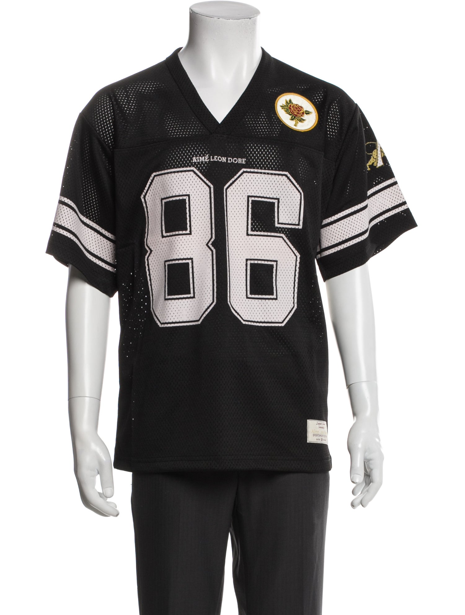 Aimé Leon Dore Printed V-Neck T-Shirt w/ Tags