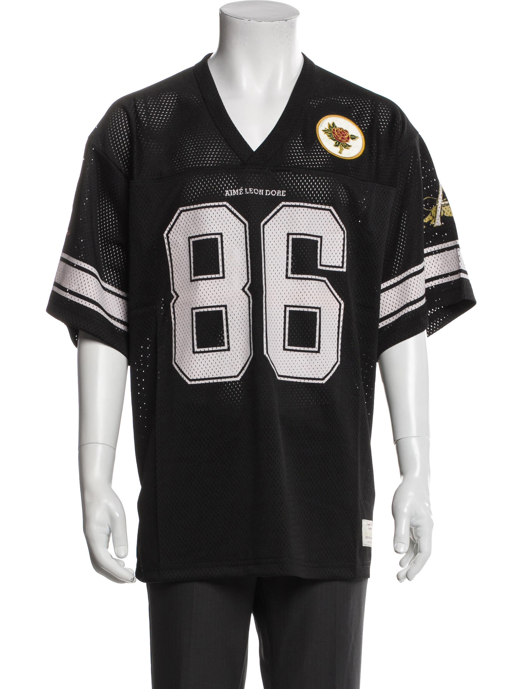 Aimé Leon Dore Printed V-Neck Jersey w/ Tags