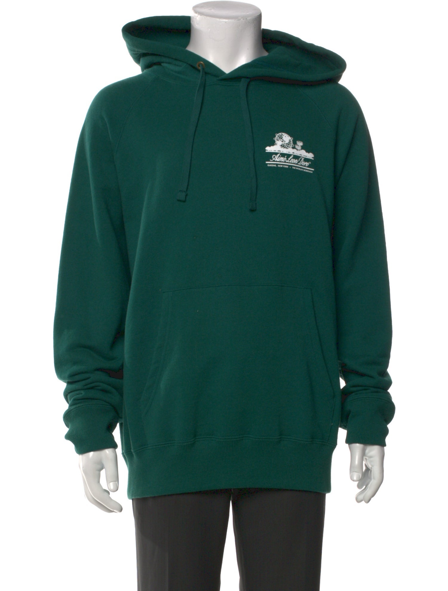 Aimé Leon Dore Graphic Print Crew Neck Hoodie