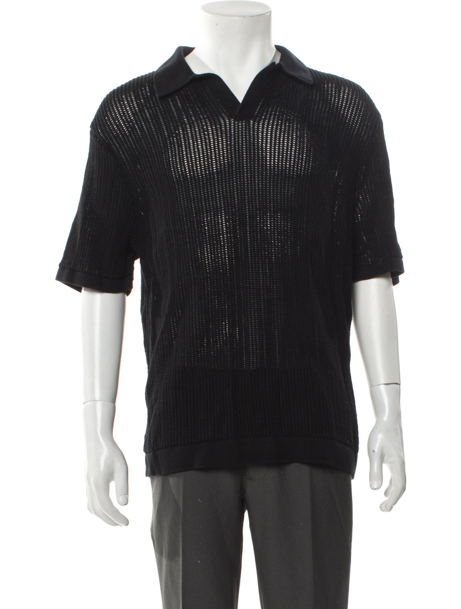 Aimé Leon Dore Collar Short Sleeve Polo Shirt