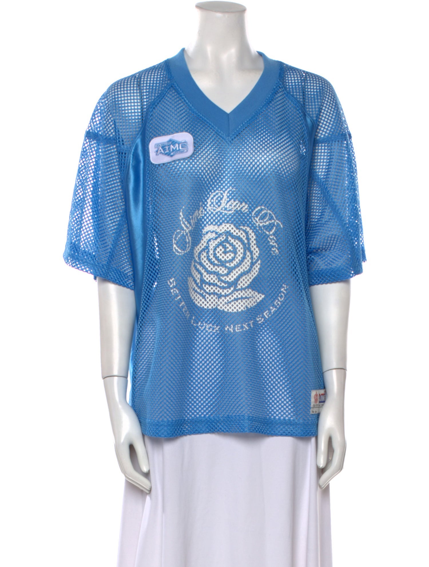 Aimé Leon Dore Graphic Print V-Neck Sweatshirt