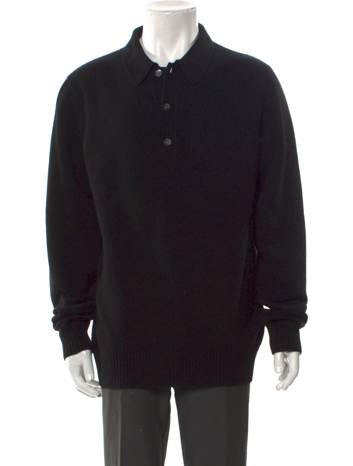 Aimé Leon Dore Wool Collar Polo Sweater