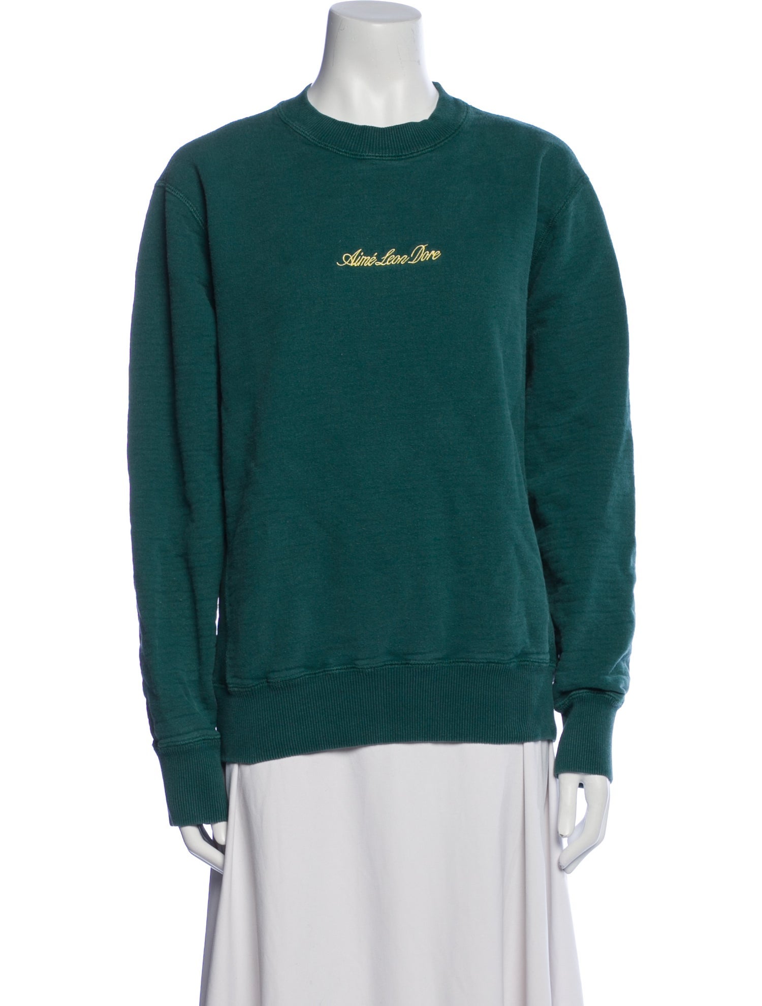 Aimé Leon Dore Graphic Print Crew Neck Sweatshirt