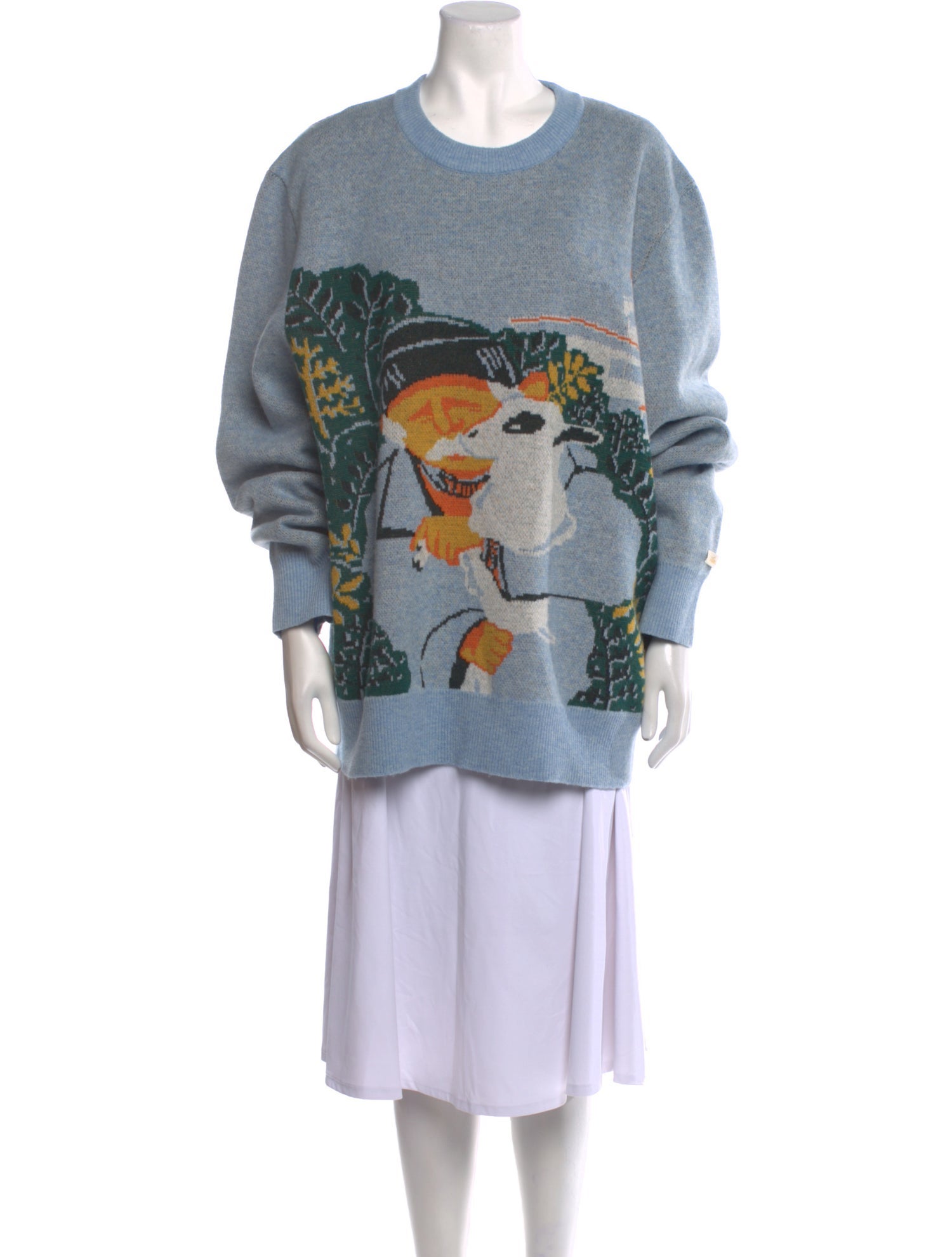 Aimé Leon Dore Lambswool Graphic Print Sweater