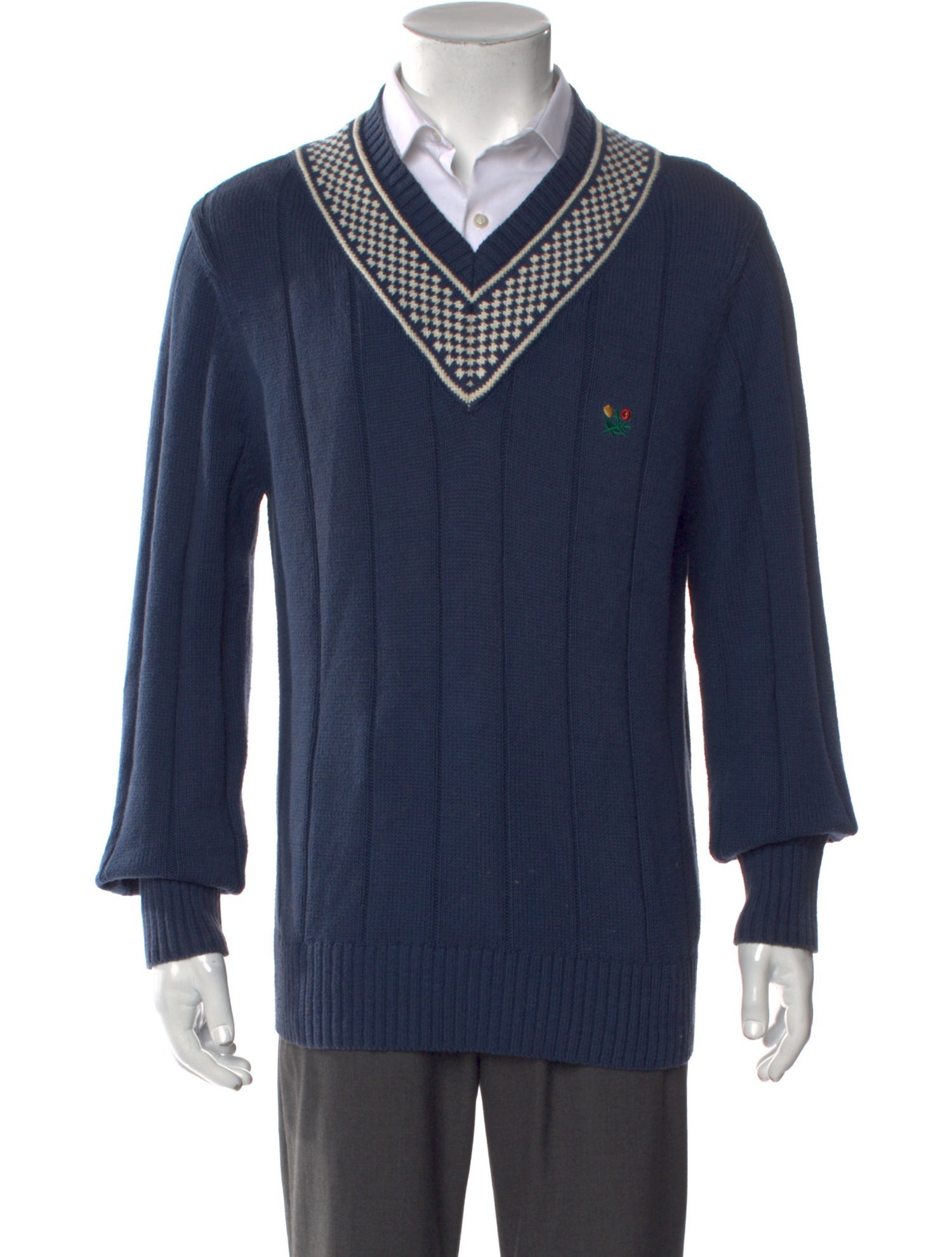 Aimé Leon Dore V-Neck Long Sleeve Pullover