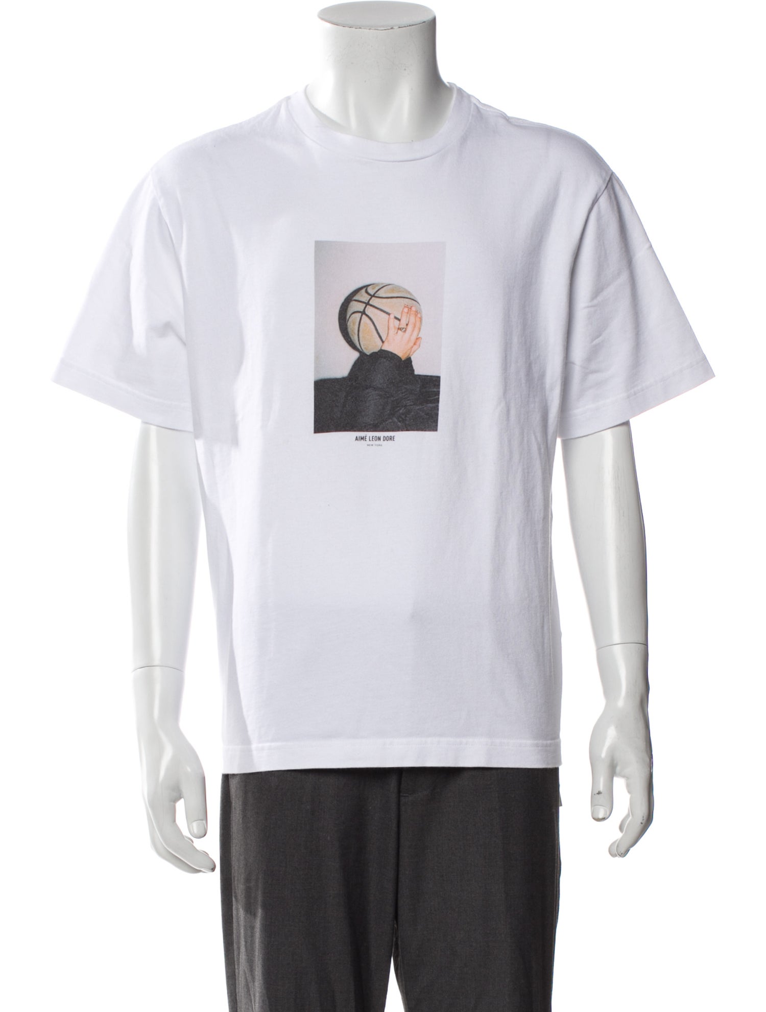 Aimé Leon Dore Graphic Print Crew Neck T-Shirt