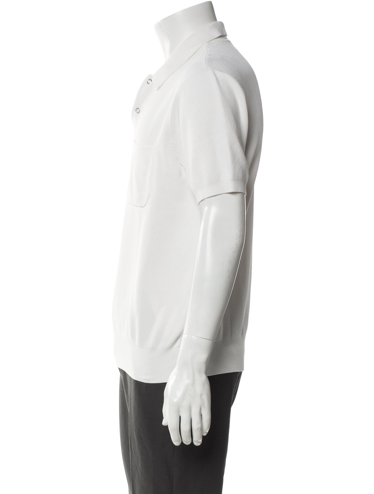 Aimé Leon Dore Collar Long Sleeve Polo Shirt