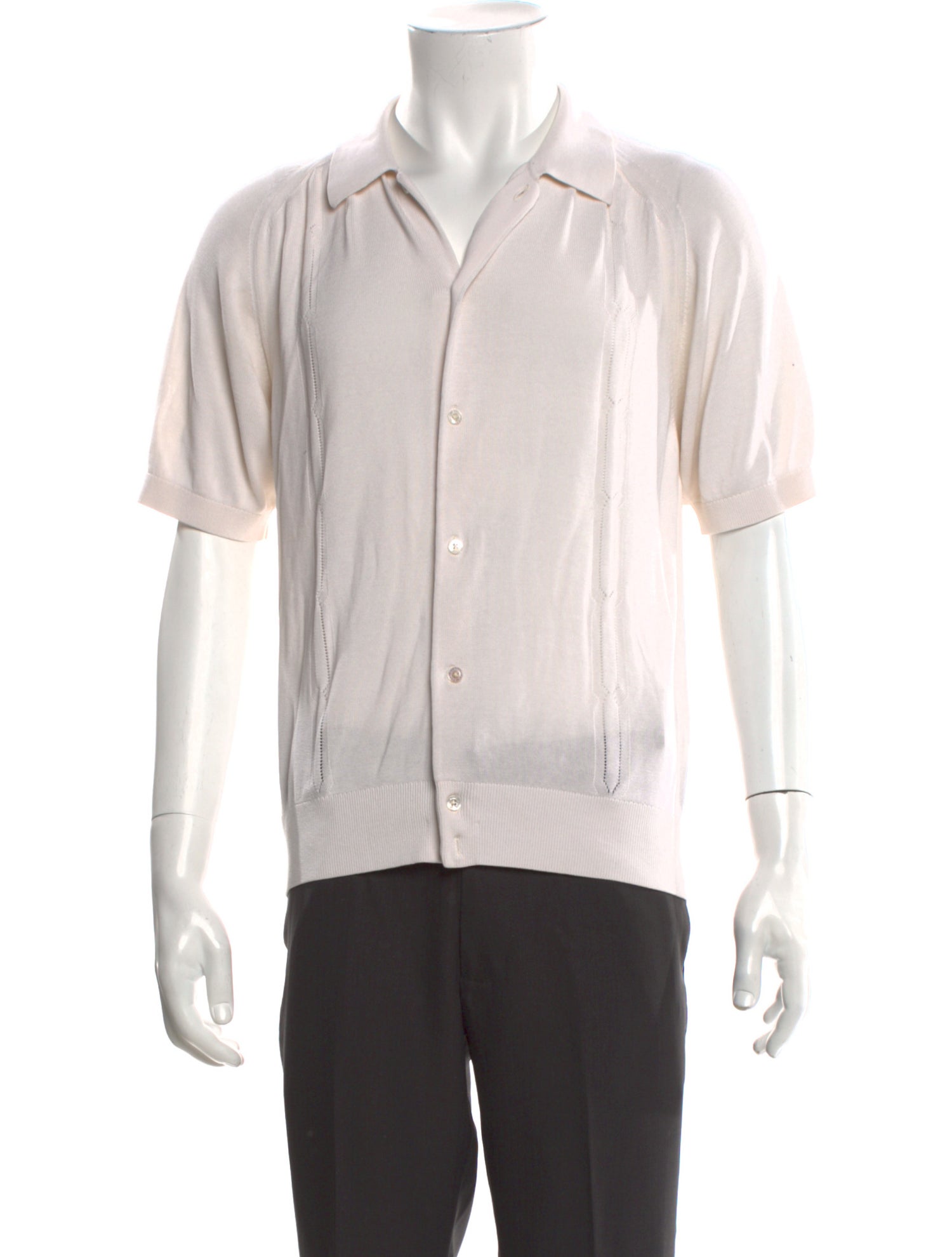 Aimé Leon Dore Silk Collar Polo Shirt