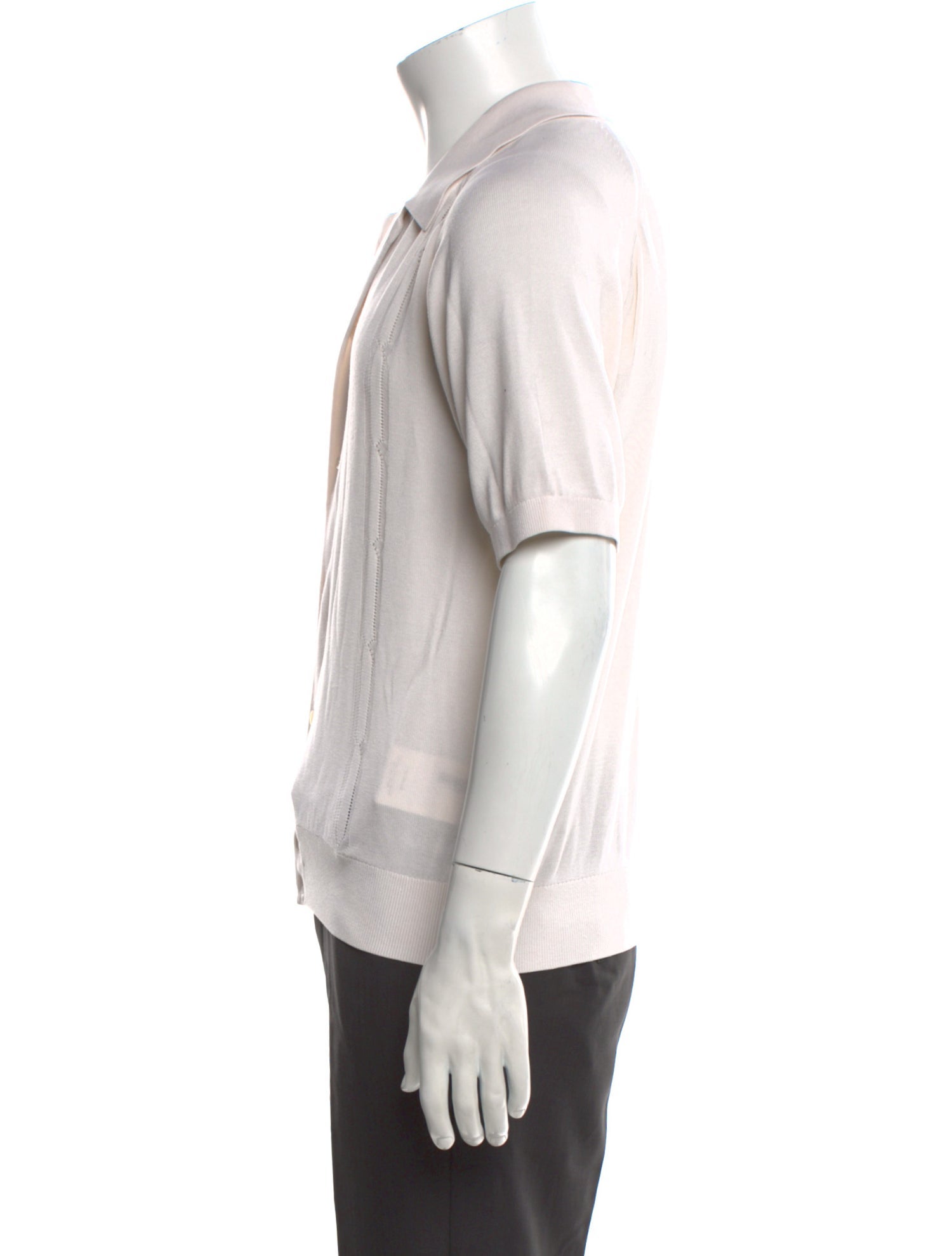 Aimé Leon Dore Silk Collar Polo Shirt