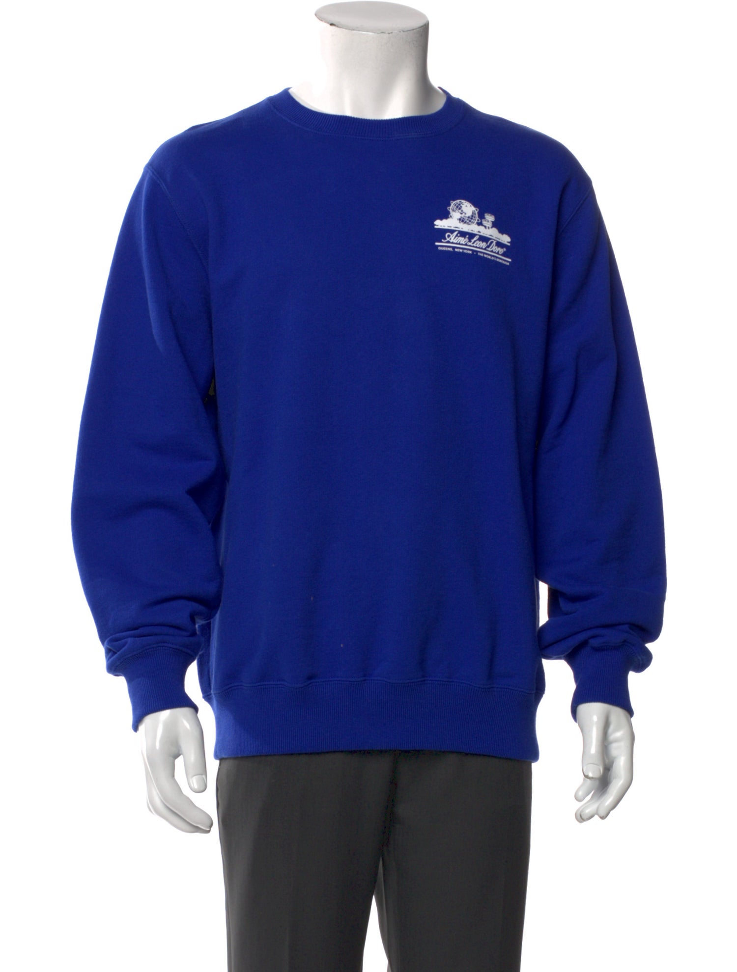 Aimé Leon Dore Graphic Print Crew Neck Sweatshirt