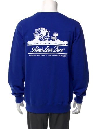 Aimé Leon Dore Graphic Print Crew Neck Sweatshirt