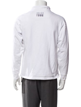 Aimé Leon Dore Graphic Print Mock Neck Hoodie