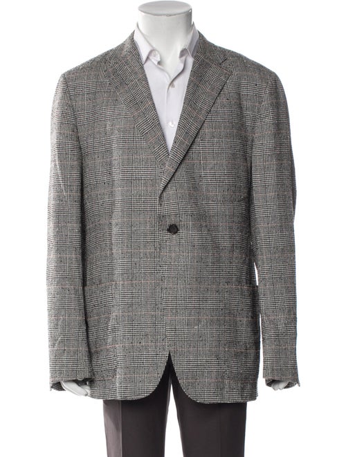 Aimé Leon Dore Plaid Print Overcoat