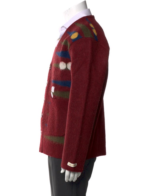 Aimé Leon Dore Printed V-Neck Cardigan