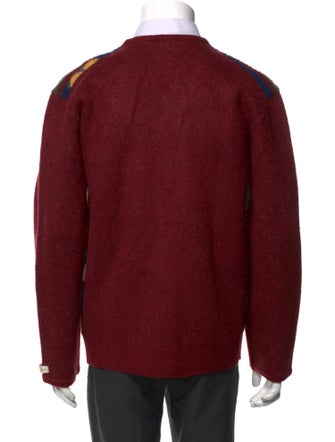 Aimé Leon Dore Printed V-Neck Cardigan