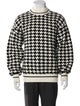 Aimé Leon Dore Wool Houndstooth Print Pullover