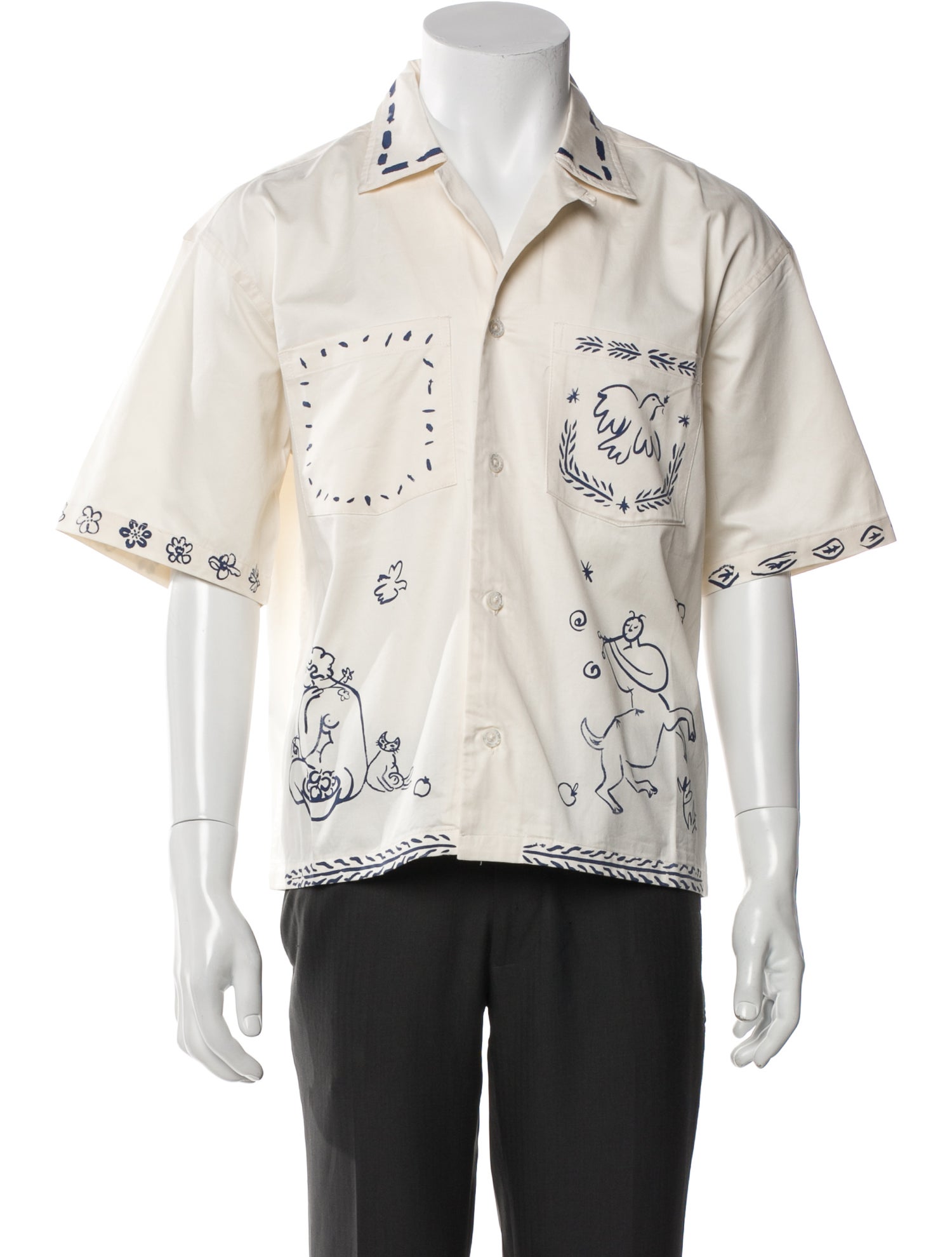 Aimé Leon Dore Printed Short Sleeve Shirt w/ Tags