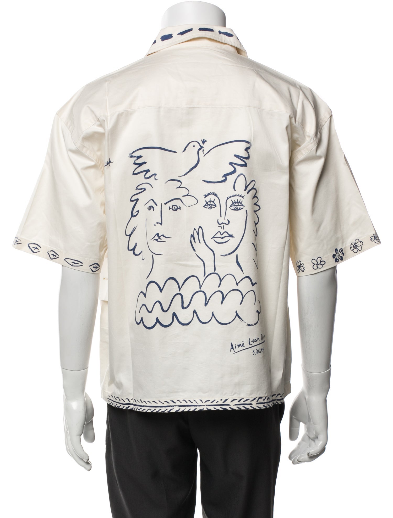 Aimé Leon Dore Printed Short Sleeve Shirt w/ Tags