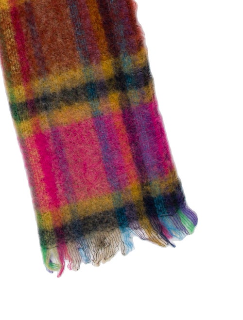 Aimé Leon Dore Virgin Wool Plaid Print Scarf