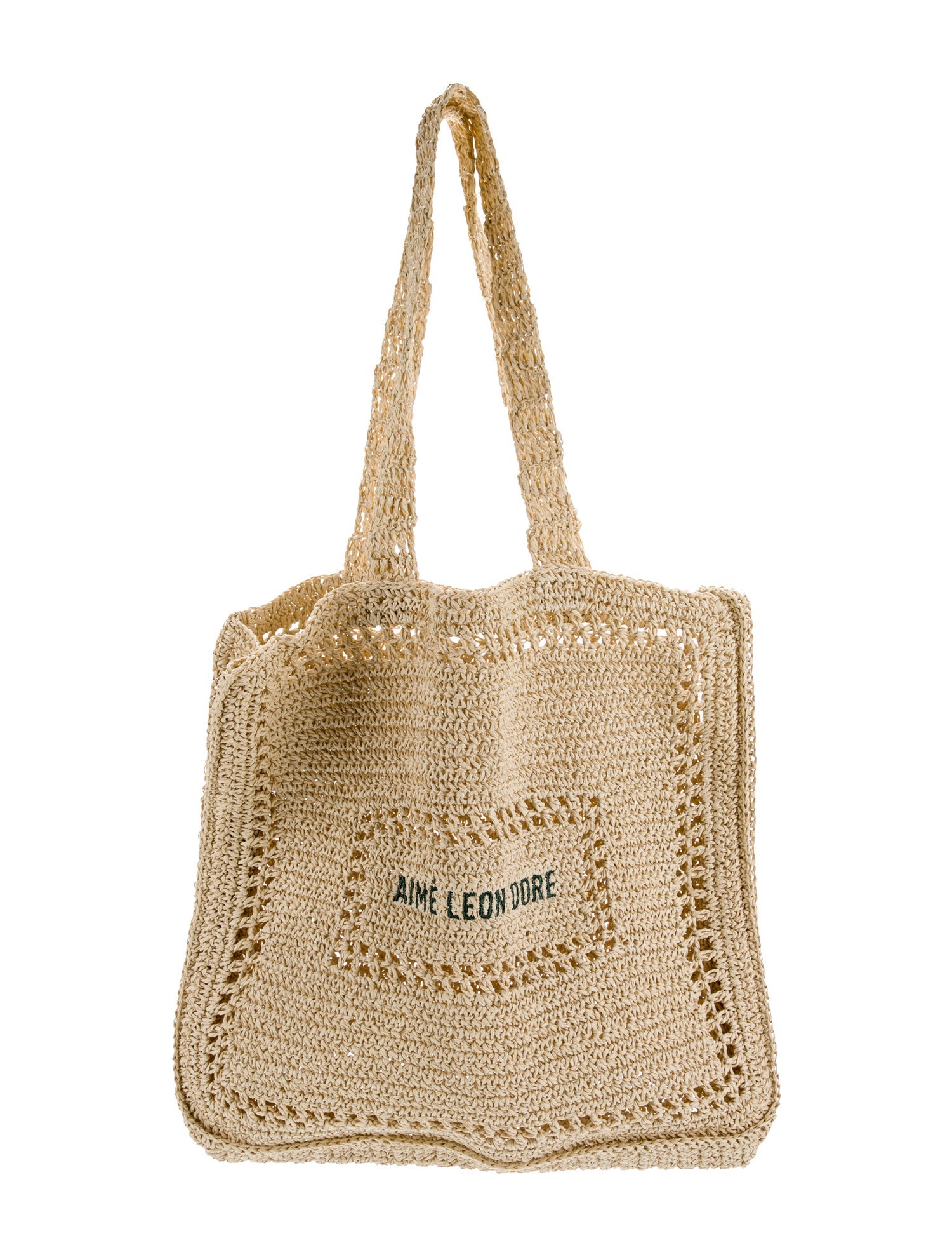 Aimé Leon Dore Raffia Tote w/ Tags