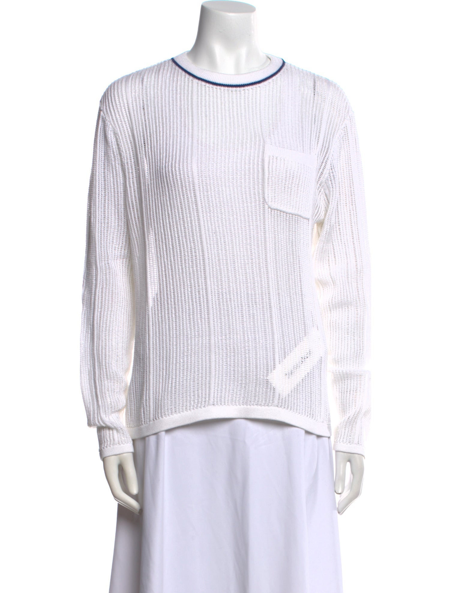 Aimé Leon Dore Striped Crew Neck Sweatshirt
