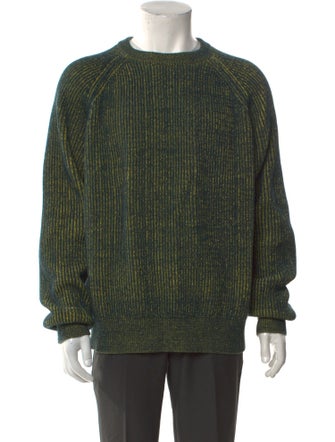 Aimé Leon Dore Plaited 'Pine Grove' Crew Neck Pullover