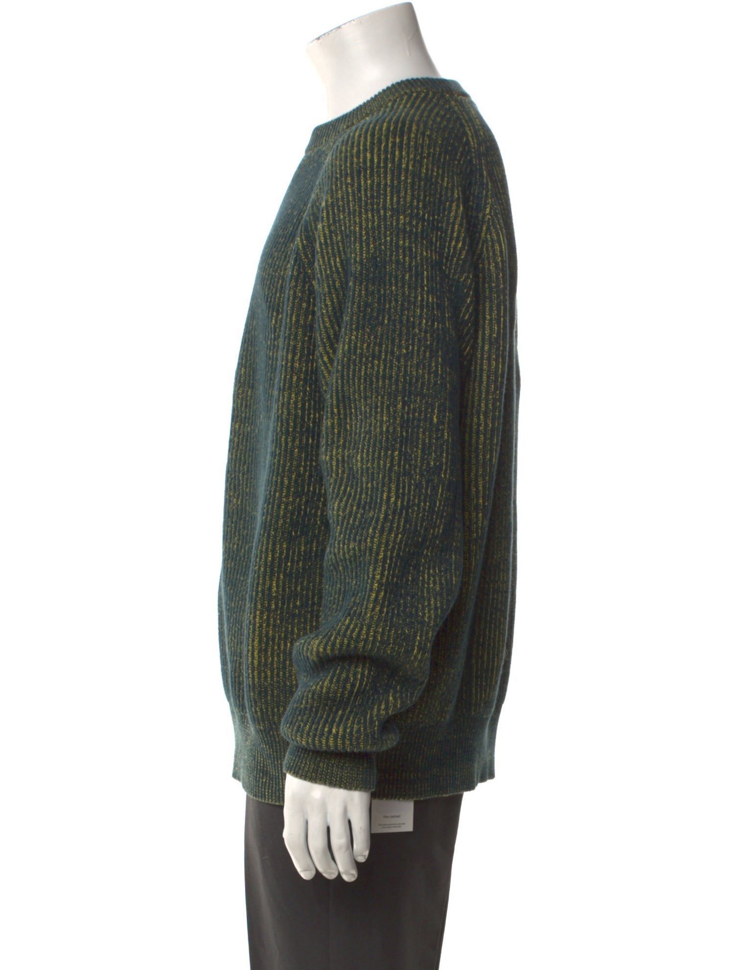 Aimé Leon Dore Plaited 'Pine Grove' Crew Neck Pullover