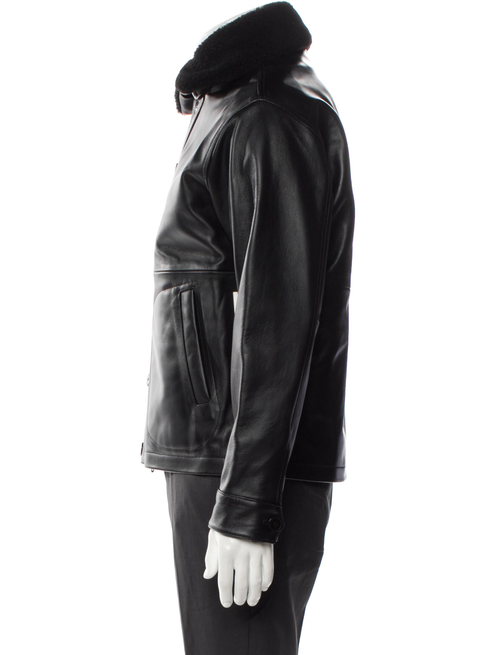 Aimé Leon Dore Lamb Leather Jacket