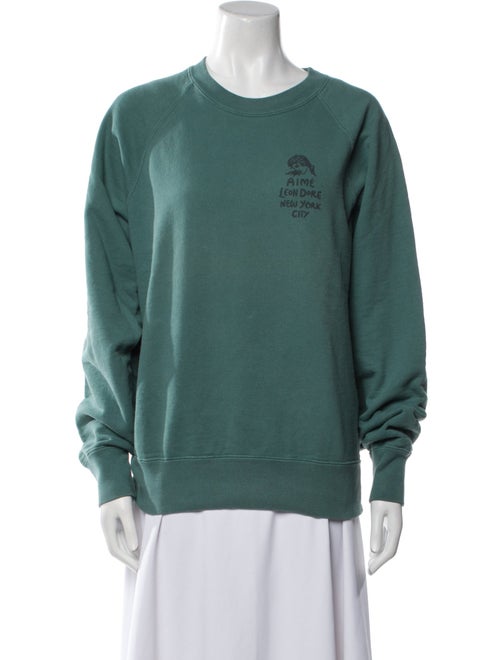 Aimé Leon Dore Graphic Print Crew Neck Sweatshirt