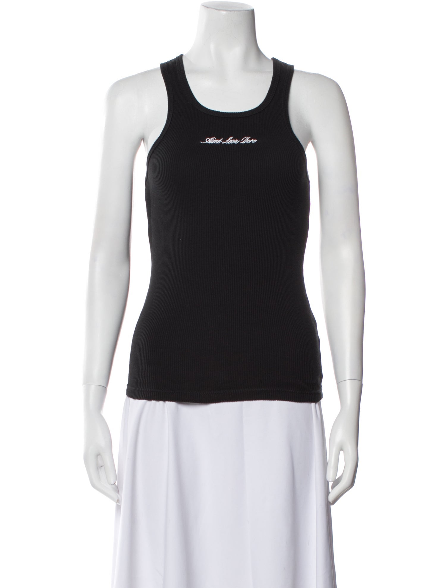 Aimé Leon Dore Scoop Neck Sleeveless Top